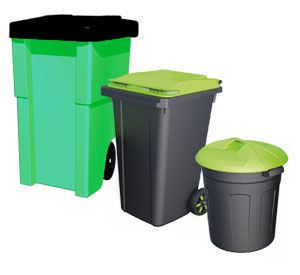 Пластиковые мусорные контейнеры